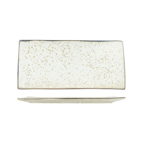 Uniq Speckled Rectangular Platter – Beige 330x150mm