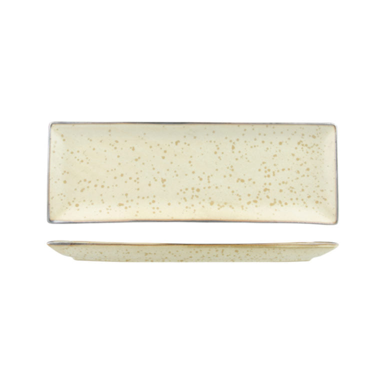 Uniq Speckled Rectangular Platter – Beige 370x130mm 6661 – Santos ...