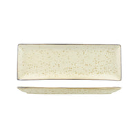 Uniq Speckled Rectangular Platter – Beige 