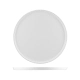 White L.F Narrow Rim Cake Plate 330x20mm