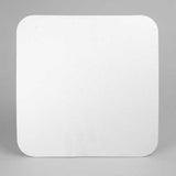 Foil Container Lids 7223/ PC223L/360 PE Board 22.5cm x 22.5cm Pack 200 White/Silver