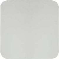 Foil Container Lids 7223/ PC223L/360 PE Board 22.5cm x 22.5cm Pack 200 White/Silver