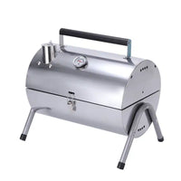 Charcoal BBQ & Grill Plate Stainless Steel Polished Portable 74040