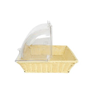 GN Roll Top Clear Cover PC Polycarbonate Dome Suits Bread Basket 74055