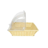 GN Roll Top Clear Cover PC Polycarbonate Dome Suits Bread Basket 74055