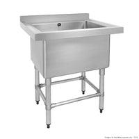 Deep Pot Single Sink 770x600x900mm