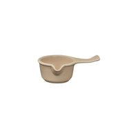 mini saucepan sauce and gravy dish  pourer with handle sand 