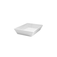 Rectangular Deep Dish White Bowl Melamine 91072-W 350 x 250 x 70mm