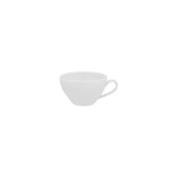 white espresso cup made from royal porcelain ceramic