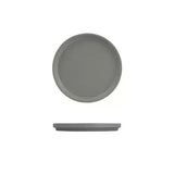 Gray ceramic plate 20cm Round 