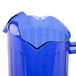 Deluxe Pitcher Cobalt Blue 60 Oz. 3-Lip Tuffex 6010-44 Traex