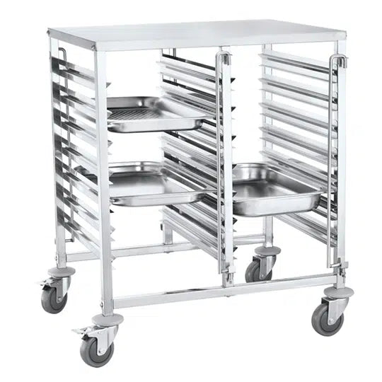 KH Gastronorm Stainless Steel Pan Carrier Double 7 Tier