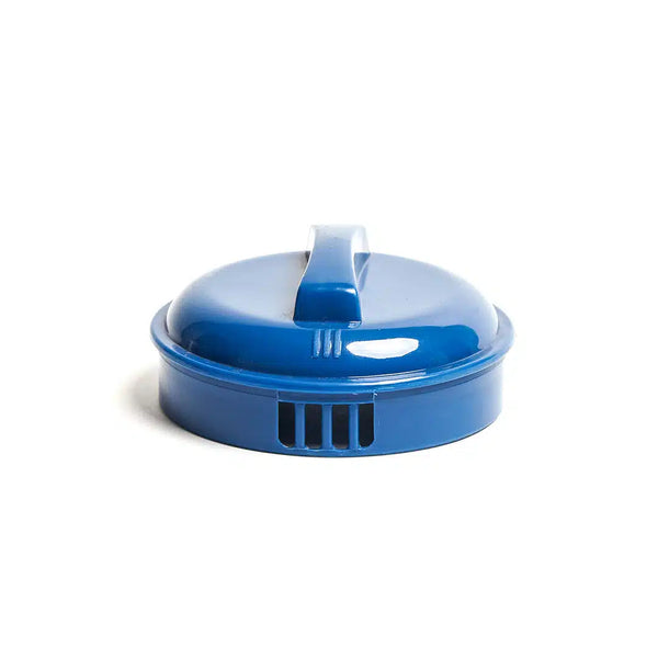 blue #9 beverage pp pourer lid healthcare