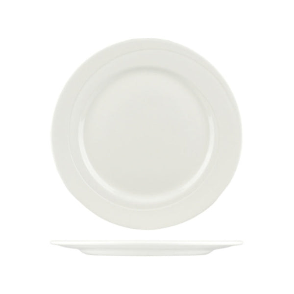 Brighton Swirl Rim Round Plates 300mm