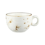 Wellington Cappuccino Cups 200ml Rustic White 9941-WHT