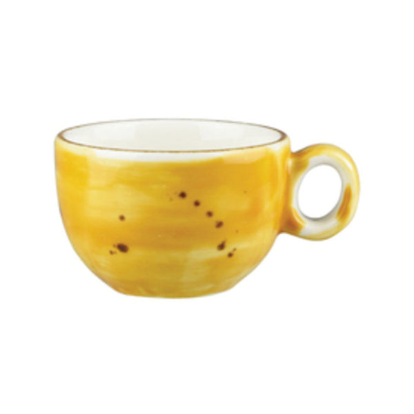 Wellington Cappuccino Cups 200ml Rustic Yellow 9941-Y