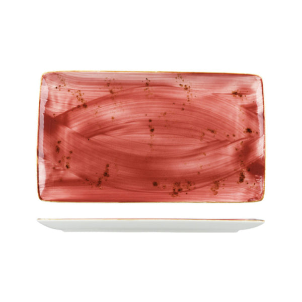 Masala Red Rectangular Platters 340x195mm