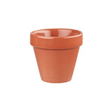 ( Box of 12 ) 483ml Crockery Bit on the Side Paprika Plant Pot - 9950004