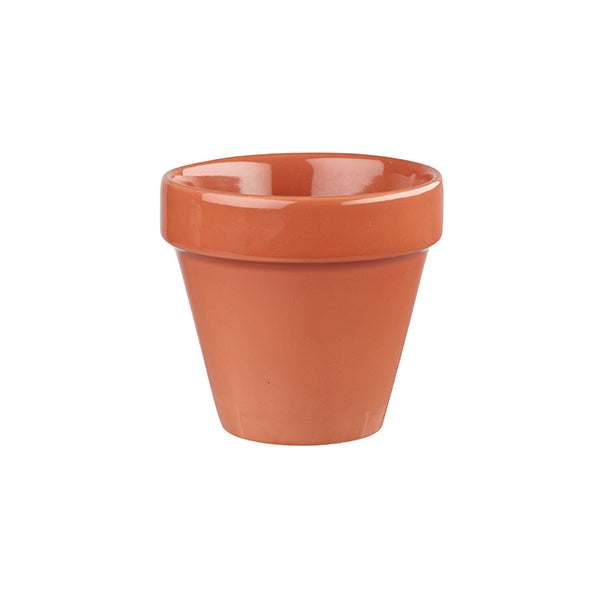 ( Box of 12 ) 483ml Crockery Bit on the Side Paprika Plant Pot - 9950004