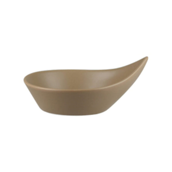 Satin Brown Natural Satin Leaf Dishes – Medium 145x115x35mm