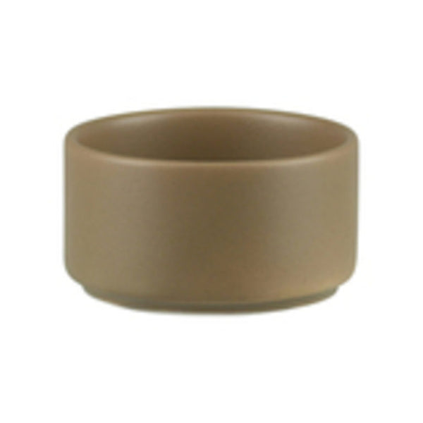 Satin Brown Natural Satin Stackable Ramekin 60x35mm 