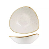 triangular bowl 23.5 x 23.5cm stonecast churchill