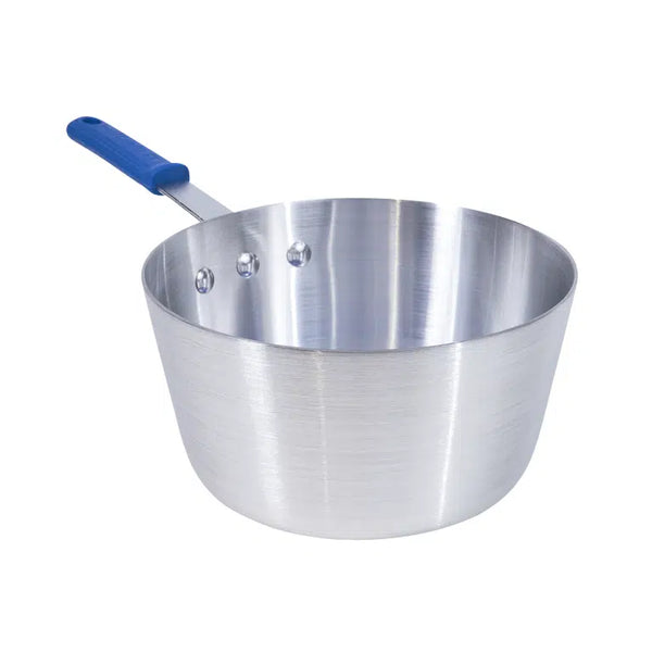  Aluminium Saucepan with blue cool down handle 235mm X 120mm