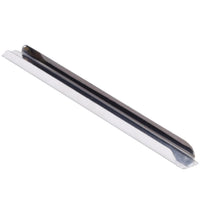 Adaptor bar stainless steel half size 32.5 x 2.5 x1.5cm