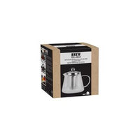Brew Teapot Glass With Filter With 600ml Vertical Stripes BW9120