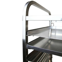  Baking Bakers Tray Four Sided Aluminium 60x 40cm