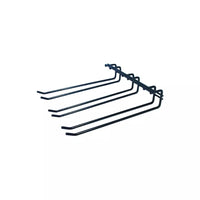 triple row black PVC Coated steel glass hanger