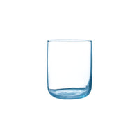 blue glass tumbler 280ml 