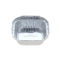 7313/PC313 FOIL DEEP SQUARE TRAY BOX 1000 TRAYS LASAGNE SINGLE SERVE
