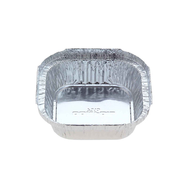 7313/PC313 FOIL DEEP SQUARE TRAY BOX 1000 TRAYS LASAGNE SINGLE SERVE
