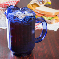Deluxe Pitcher Cobalt Blue 60 Oz. 3-Lip Tuffex 6010-44 Traex