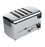 Commercial Toaster 4 Slot stainless steel