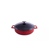 Casserole- Low With Glass Lid 280x65mm