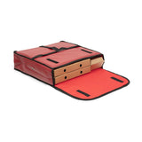 pizza delivery bag red 45cm vinyl waterproof