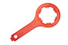 ( 150 Pallet )10L Drum 58mm Neck Hex Natural With Drilled Bung For Tap And Anti Tamper Cap DWB - ATC