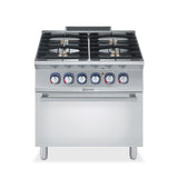 700XP 4 Burner Gas Range with Gas Oven 800mm