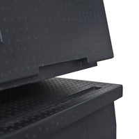 Insulated Food Pan Carrier Front Load Black EEP Expanded Polypropylene 100% Recyclable