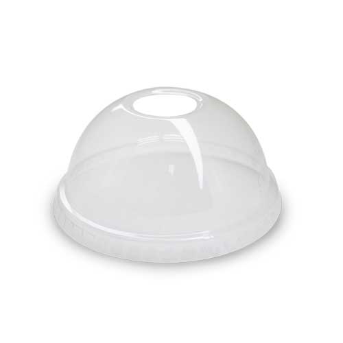 clear dome lids PET 