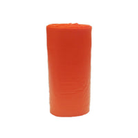 orange garbage bags 80 litre roll heavy duty