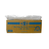 Garbage Bag CLEAR 80 Litre Rolls  95x 76cm (Box 250 Bags) 17 UM GS80N