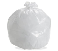 Garbage Bag Clear 120 Litre Rolls  95x 76cm (Box 250 Bags)