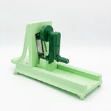 Green vegetable slicing machine 