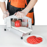 Manual Tomato Slicer Commercial Grade 370mm Aluminium 19025