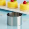 S/Steel Silver Cookie Cake Ring 83 x 60mm High 13783