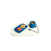 Fibreglass Healthcare Food Tray White Speckled 560 x 405mm KH
