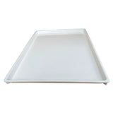 Food display White plastic tray rectangle